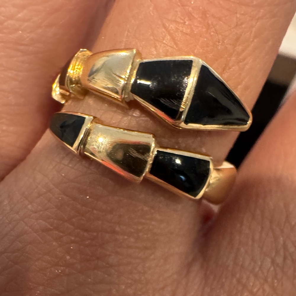 18K real gold Ring size 7